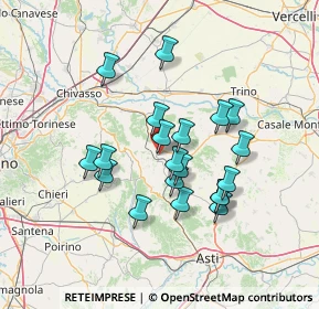 Mappa Bis, 14026 Montiglio Monferrato AT, Italia (11.9495)