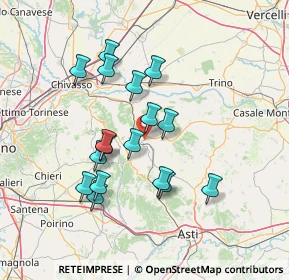 Mappa Bis, 14026 Montiglio Monferrato AT, Italia (12.80118)