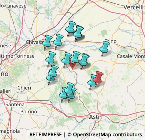 Mappa Bis, 14026 Montiglio Monferrato AT, Italia (10.873)