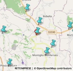 Mappa Bis, 14026 Montiglio Monferrato AT, Italia (2.88909)