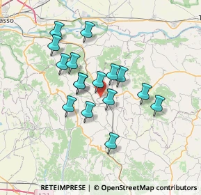 Mappa Bis, 14026 Montiglio Monferrato AT, Italia (5.87938)