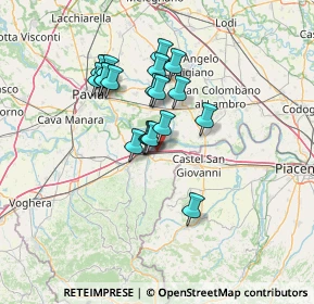 Mappa Autostrada dei Vini, 27049 Stradella PV, Italia (11.117)