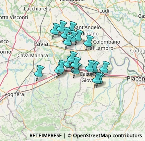 Mappa Autostrada dei Vini, 27049 Stradella PV, Italia (9.5735)