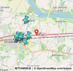Mappa Autostrada dei Vini, 27049 Stradella PV, Italia (1.89769)