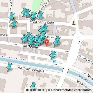 Mappa Via A. Rossi, 45026 Lendinara RO, Italia (0.05185)