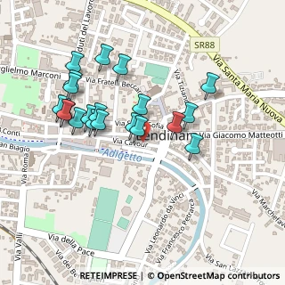 Mappa Via A. Rossi, 45026 Lendinara RO, Italia (0.224)