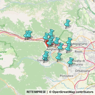 Mappa Via Enrico Fermi, 10051 Avigliana TO, Italia (5.44333)