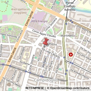Mappa Piazza Moncenisio, 10143 Torino TO, Italia, 10143 Torino, Torino (Piemonte)