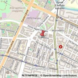 Mappa Via Levanna, 15, 10138 Torino, Torino (Piemonte)