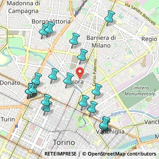 Mappa Via Poliziano, 10152 Torino TO, Italia (1.2115)