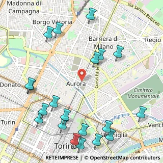Mappa Via Poliziano, 10152 Torino TO, Italia (1.437)