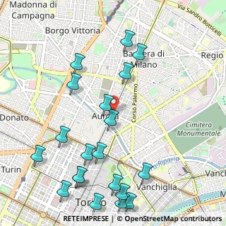 Mappa Via Poliziano, 10152 Torino TO, Italia (1.322)