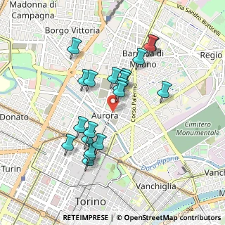 Mappa Via Poliziano, 10152 Torino TO, Italia (0.8445)