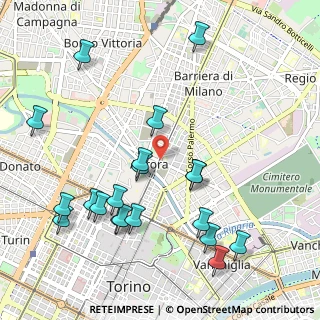 Mappa Via Poliziano, 10152 Torino TO, Italia (1.1805)