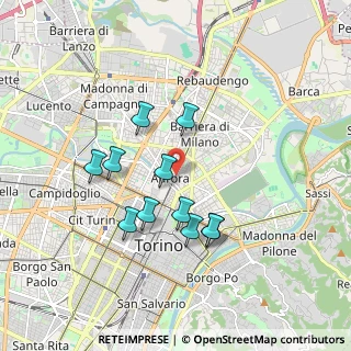 Mappa Via Poliziano, 10152 Torino TO, Italia (1.58273)