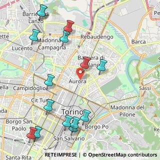 Mappa Via Poliziano, 10152 Torino TO, Italia (2.75467)