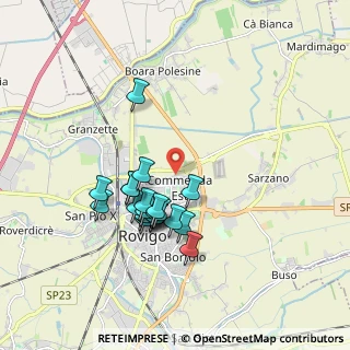 Mappa Via M. Kolbe, 45100 Rovigo RO, Italia (1.6075)
