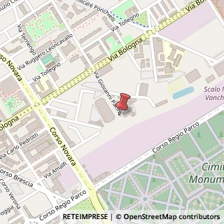 Mappa Via Giovanni Pacini, 66, 10154 Torino, Torino (Piemonte)