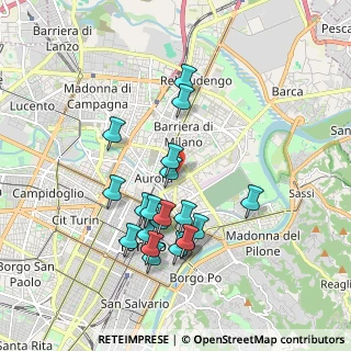 Mappa Corso Palermo, 10152 Torino TO, Italia (1.7405)
