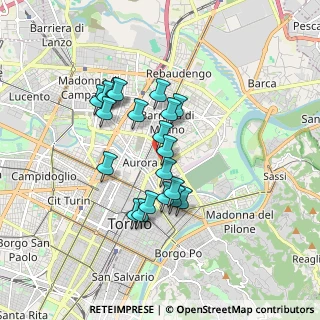 Mappa Corso Palermo, 10152 Torino TO, Italia (1.429)