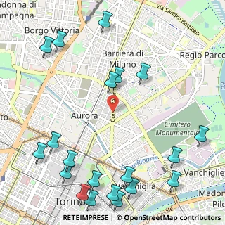 Mappa Corso Palermo, 10152 Torino TO, Italia (1.5135)