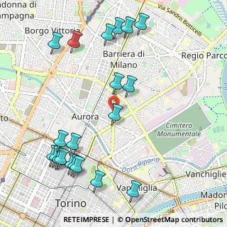Mappa Corso Palermo, 10152 Torino TO, Italia (1.298)