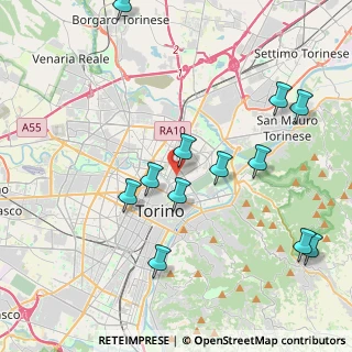 Mappa Corso Palermo, 10152 Torino TO, Italia (4.44667)
