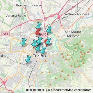 Mappa Via Privata Pollone, 10154 Torino TO, Italia (2.51091)