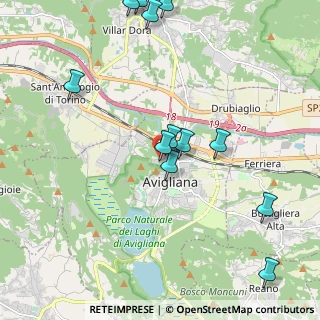 Mappa Via XX Settembre, 10051 Avigliana TO, Italia (2.38833)