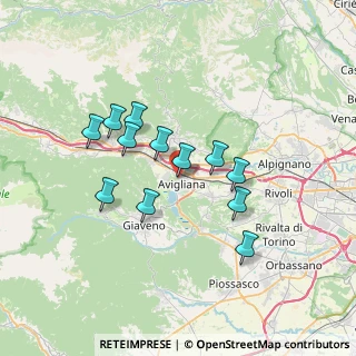 Mappa Via XX Settembre, 10051 Avigliana TO, Italia (5.94)