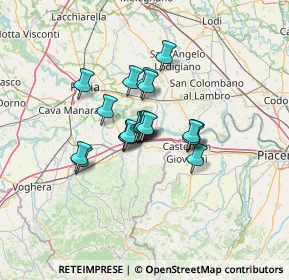 Mappa Autostrada A21 Torino-Piacenza-Brescia, 27049 Stradella PV, Italia (8.307)
