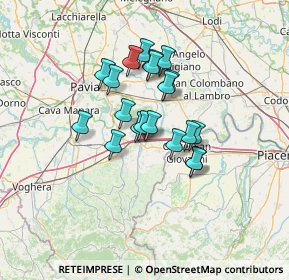 Mappa Autostrada A21 Torino-Piacenza-Brescia, 27049 Stradella PV, Italia (9.909)