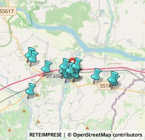 Mappa Autostrada A21 Torino-Piacenza-Brescia, 27049 Stradella PV, Italia (2.76786)