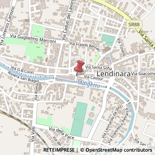 Mappa Via Cavour, 2, 45026 Lendinara, Rovigo (Veneto)