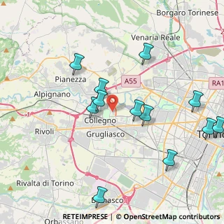 Mappa , 10093 Collegno TO, Italia (4.40833)