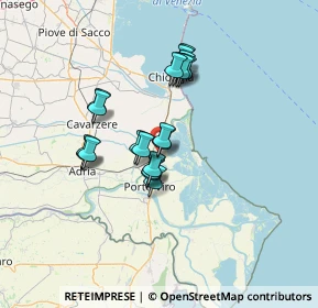 Mappa Via Romea, 45010 Rosolina RO, Italia (10.7155)