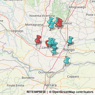 Mappa Via Pietro Mascagni, 45026 Lendinara RO, Italia (11.07571)