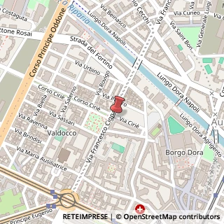 Mappa Via Francesco Cigna, 38, 10152 Torino, Torino (Piemonte)