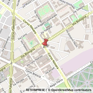 Mappa Corso Novara,  98, 10152 Torino, Torino (Piemonte)
