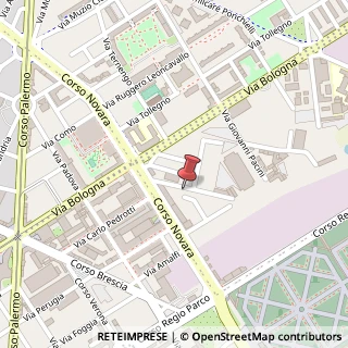 Mappa Via Mottalciata, 14A, 10154 Torino, Torino (Piemonte)