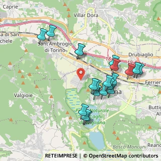 Mappa Viale dei Mareschi, 10051 Avigliana TO, Italia (1.9015)