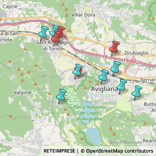 Mappa Viale dei Mareschi, 10051 Avigliana TO, Italia (2.10909)