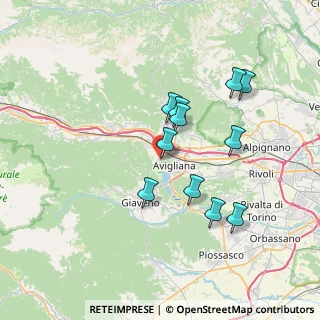 Mappa Viale dei Mareschi, 10051 Avigliana TO, Italia (6.44818)