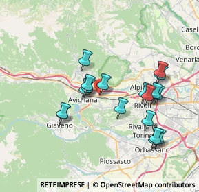 Mappa Corso Torino 64 - S.S.25 -, 10090 Ferriera TO, Italia (7.06556)