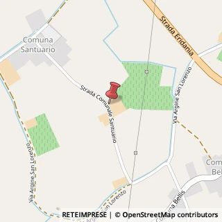 Mappa Via Comuna Santuario, 41, 46035 Ostiglia, Mantova (Lombardia)