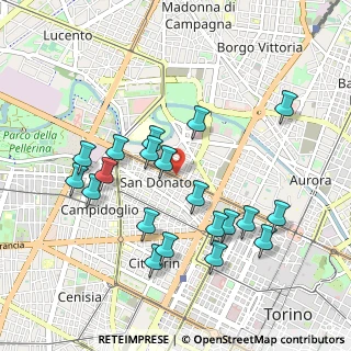 Mappa 10144 Torino TO, Italia (0.9735)