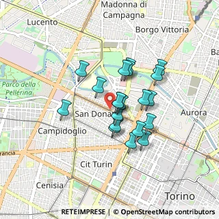 Mappa 10144 Torino TO, Italia (0.653)