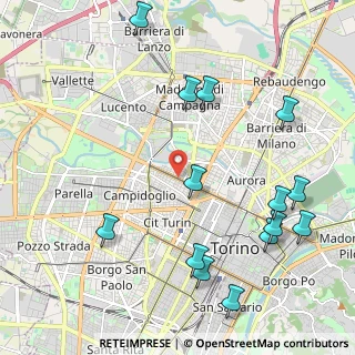 Mappa 10144 Torino TO, Italia (2.58357)