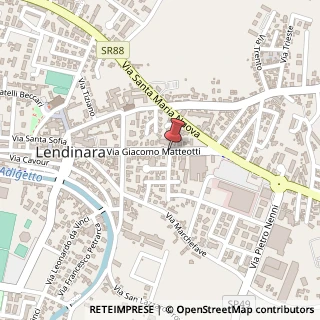 Mappa Via Giacomo Matteotti,  38, 45026 Lendinara, Rovigo (Veneto)