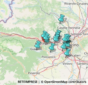Mappa Corso Susa, 10090 Ferriera TO, Italia (10.37313)